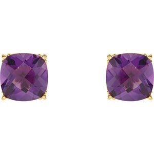 Genuine Amethyst Earrings