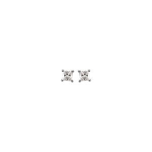 Gemstone Fashion, Earrings, Gemstone Earrings, Studs, 14K White