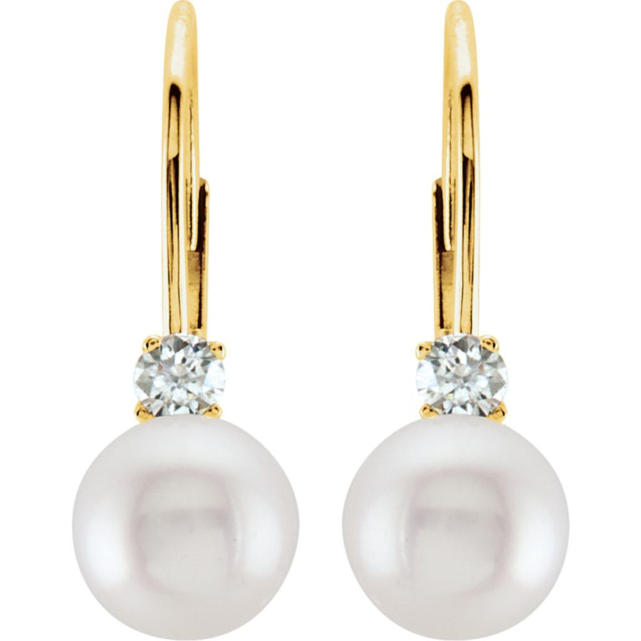 Gemstone Fashion, Earrings, Gemstone Earrings, Drops/Dangles, 14K Yellow