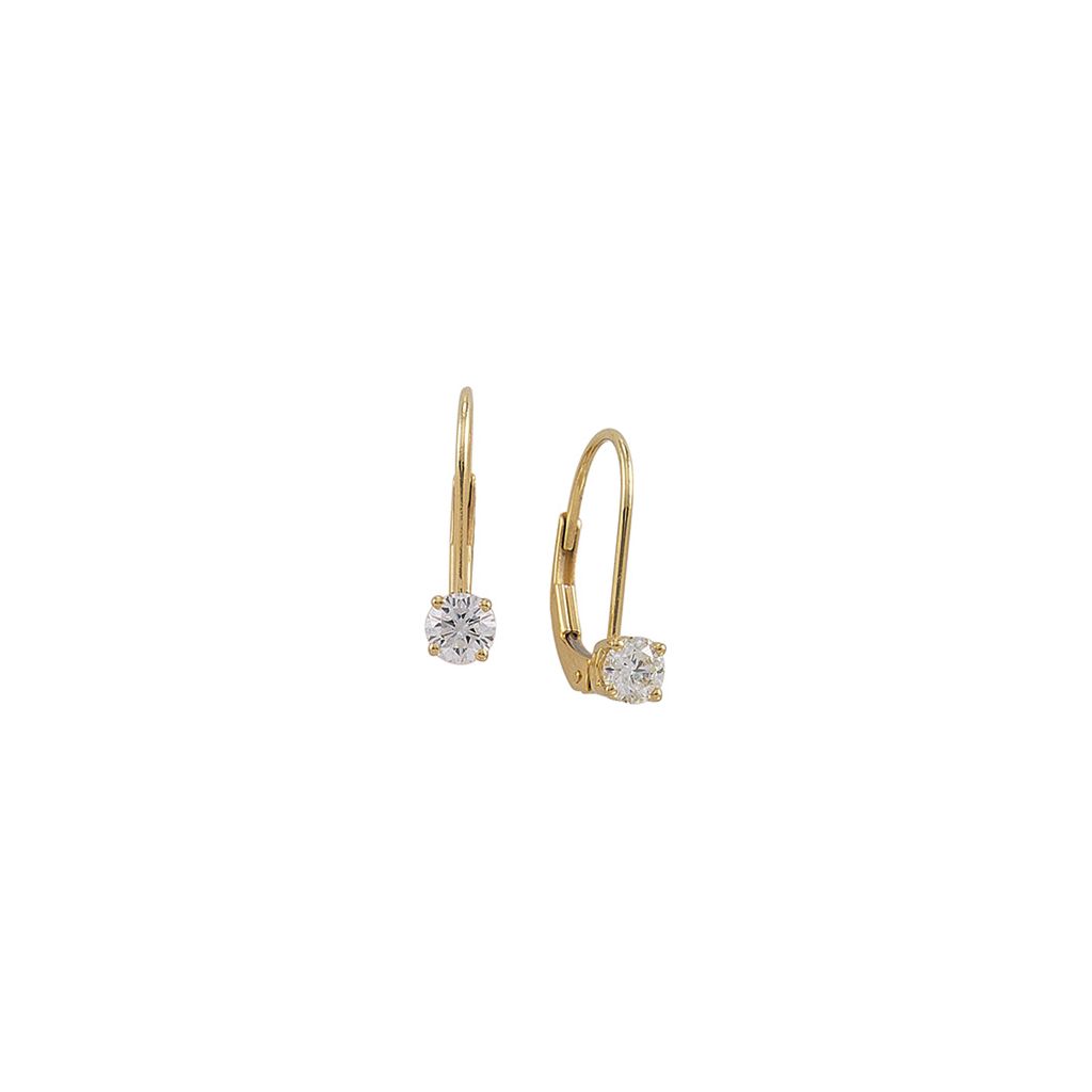 Diamond Fashion, Earrings, Diamond Earrings, Drops/Dangles, 14K Yellow