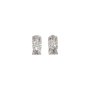 Criss-Cross Hoop Earrings