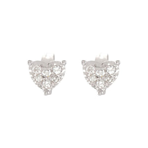 Diamond Fashion, Earrings, Diamond Earrings, Studs, 14K White