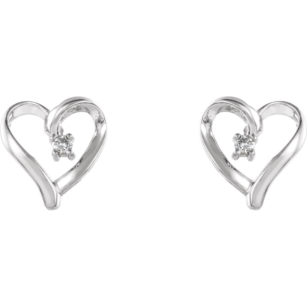 Diamond Fashion, Earrings, Diamond Earrings, Studs, 14K White