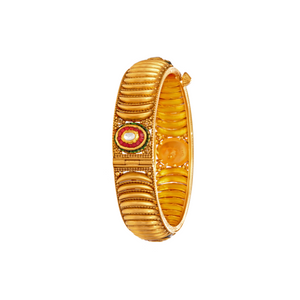 Rajastani Kara with Kundan and Mina work made in 22k gold