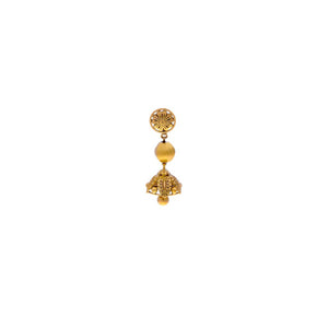 Gorgeous Mala skillfully crafted in 2-tone finish made in 22k gold