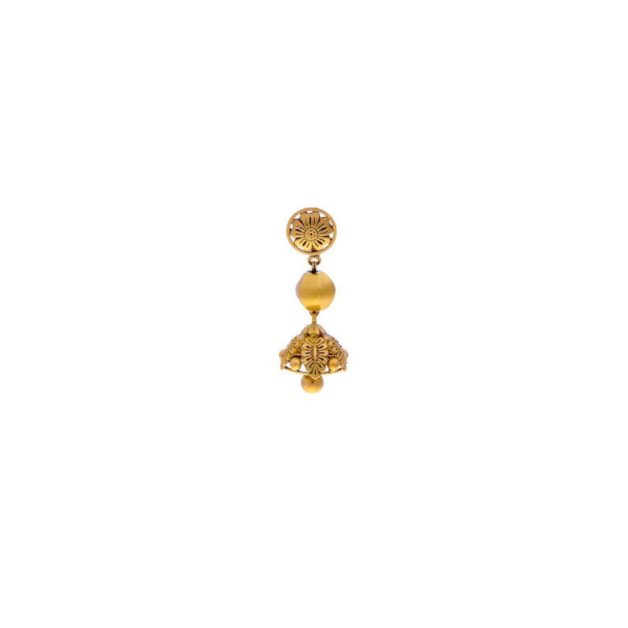 Gorgeous Mala skillfully crafted in 2-tone finish made in 22k gold