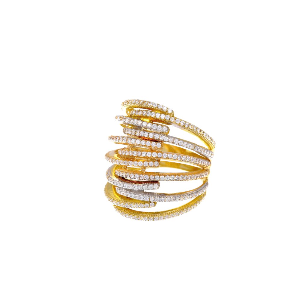 Spiral Diamond Ring 18ct Fairtrade Gold – Pascale James