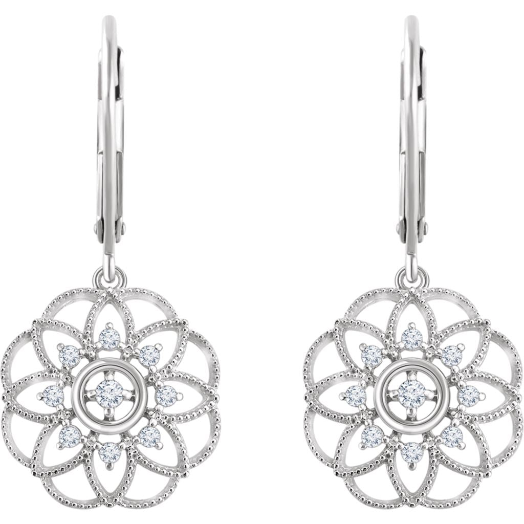 Diamond Fashion, Earrings, Diamond Earrings, Drops/Dangles, Earrings