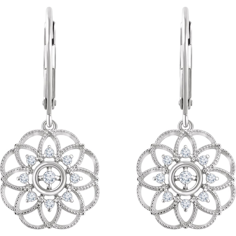 Diamond Fashion, Earrings, Diamond Earrings, Drops/Dangles, Earrings