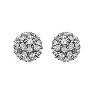 Diamond Fashion, Earrings, Diamond Earrings, Studs, 14K White Gold